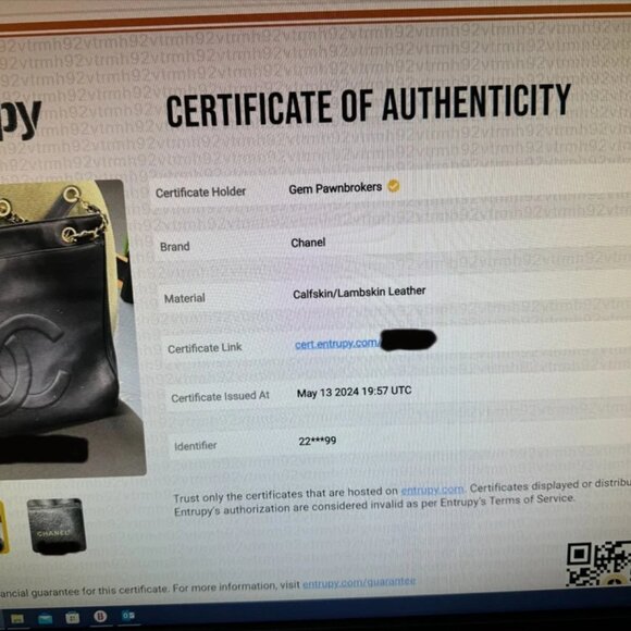 Chanel Caviar Shoulder Tote Bag - Black - Picture 3 of 14